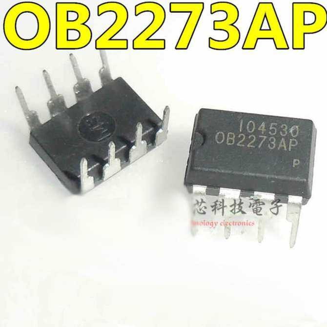 5pcs OB2273AP DIP-8 LCD Power Management ชิป OB2273 DIP8 0B2273