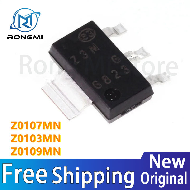 20 ชิ้น/ล็อตใหม่ Original Z0107MN Z0103MN Z0109MN 07M 03M 09M Z7M Z3M Z9M SOT-223 Triac thyrtor IC ใ