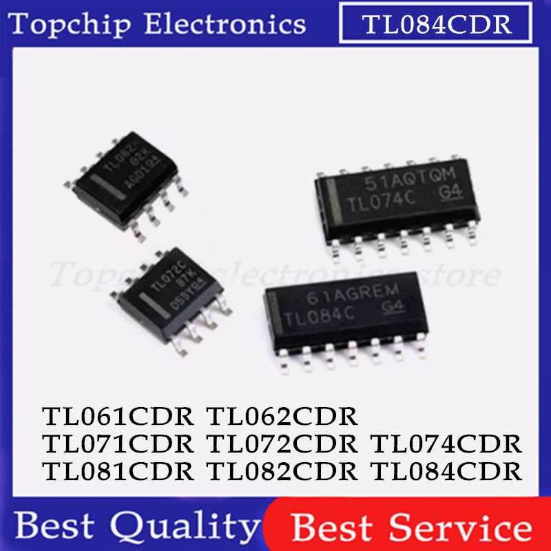 10PCS TL072CDR TL072C SOP TL072 TL072CDT TL061CDR TL062CDR TL064CDR TL071CDR TL074CDR TL081CDR TL084