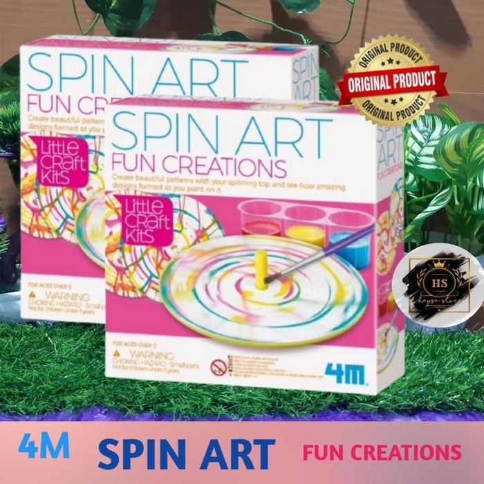 4M SPIN ART FUN CREATIONS ของเล่น EDUCATIONAL CODE 741