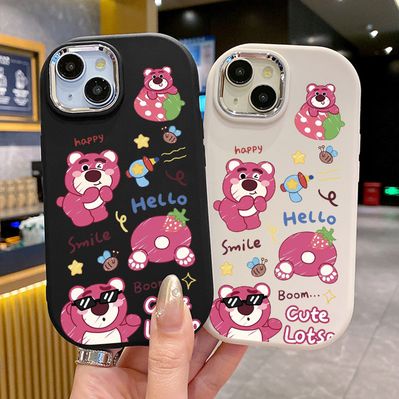 เคสสำหรับ VIVO Y36 5G Y27 Y27s Y77t เคสโทรศัพท์สัตว์น่ารักกันกระแทกกลมและอ้วน - รูปที่ 3