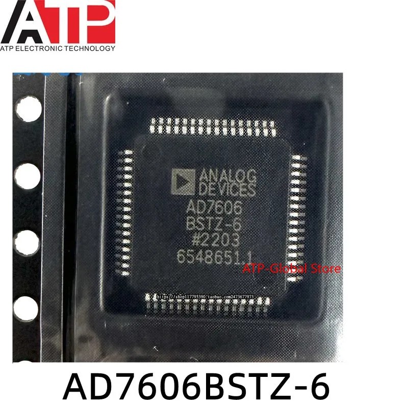1 ชิ้นใหม่ AD7606BSTZ-6 AD7606BSTZ QFP-64 AD7606 ชิป IC