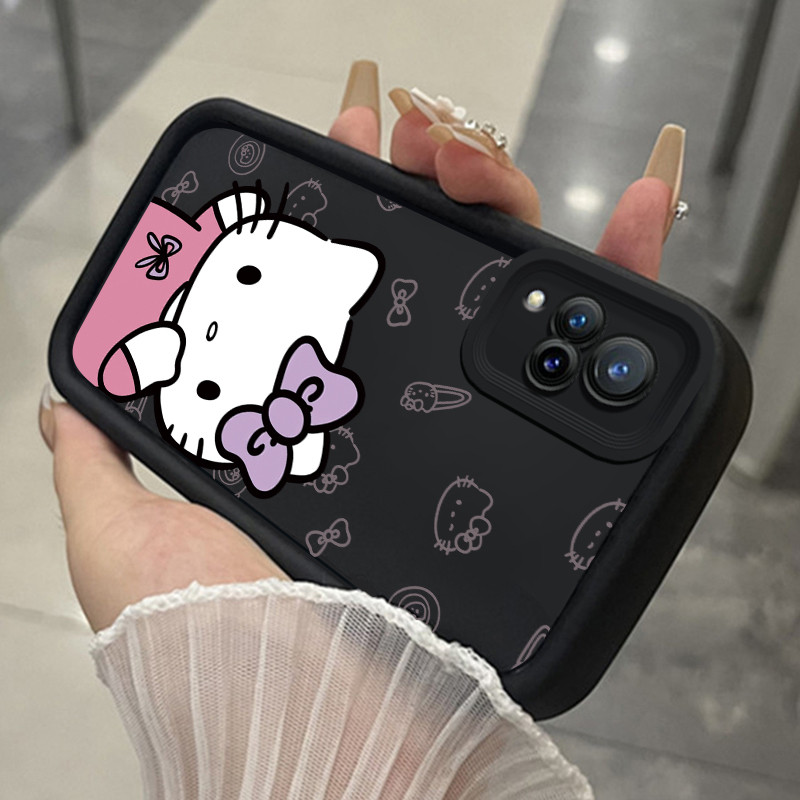 เคสสำหรับ VIVO V21 4G V21 5G เคสโทรศัพท์สุนัขแมวสามสีซิลิโคนกันกระแทก - รูปที่ 2