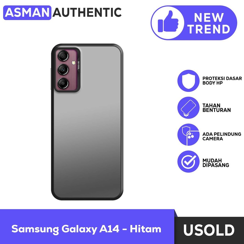 เคส Usold สําหรับ Samsung Galaxy A14 | Hardcase Luxury Premium