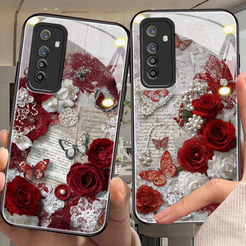 Rose Casing for oppo realme xt,x7,x50/pro,c2/s,c3,c11,c12,c15,c17,c20/a,c21/c25/y,c75,c31,c55,c30,c3