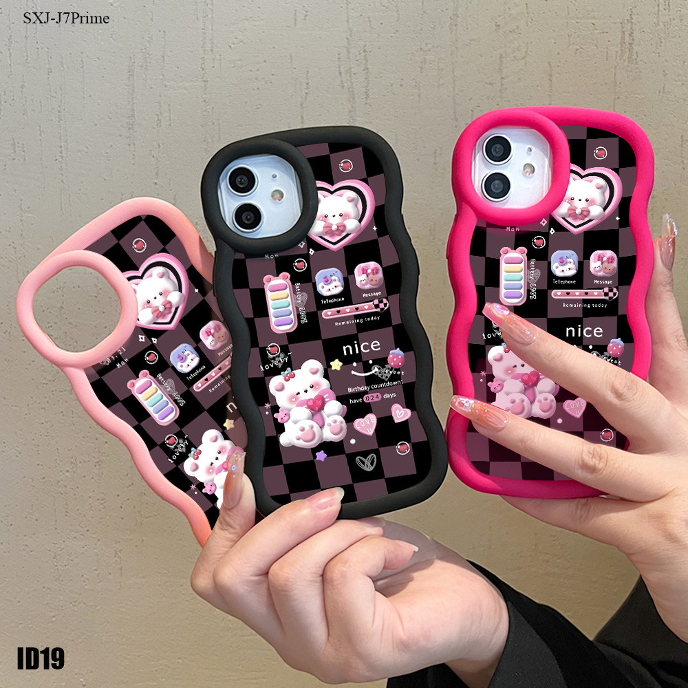 HP เข้ากันได้กับ Samsung A56 A36 A26 S25 J7 Prime Ultra 5G เคสโทรศัพท์ Softcase Cassing MKL19 C90853