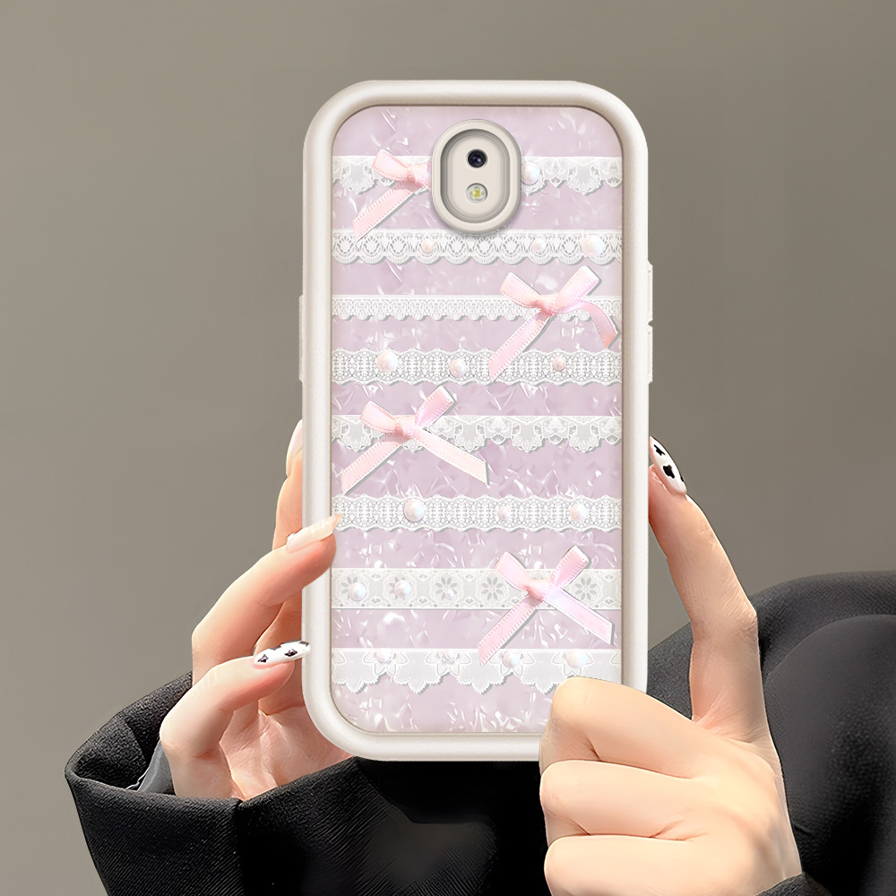 HP ใช้งานร่วมกับ Samsung Galaxy J7 Pro J730 2017 เคสโทรศัพท์ Softcase Soft Cesing Handphone ฝาครอบกา