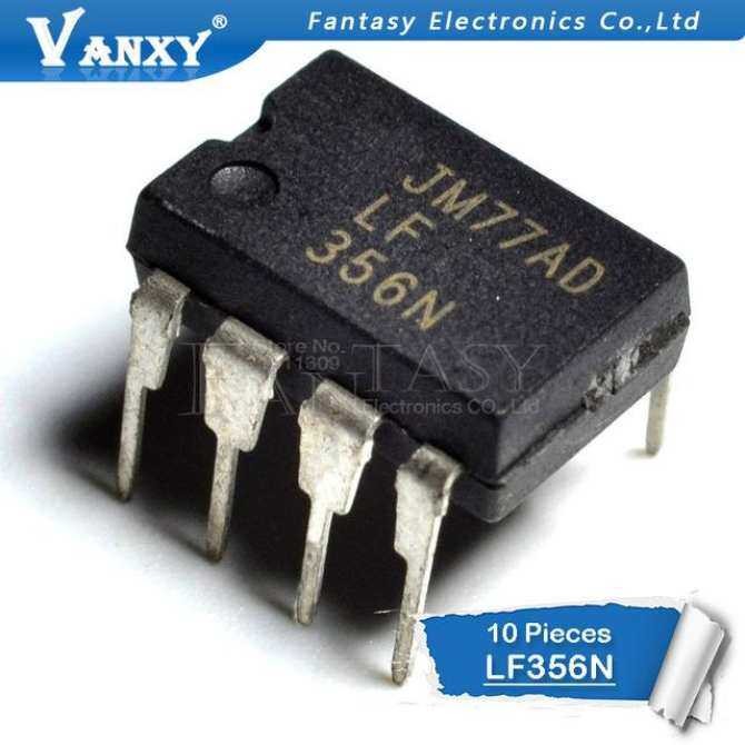 10 ชิ้น LF356N DIP8 LF356 DIP 356N DIP-8 IC ใหม่และต้นฉบับ