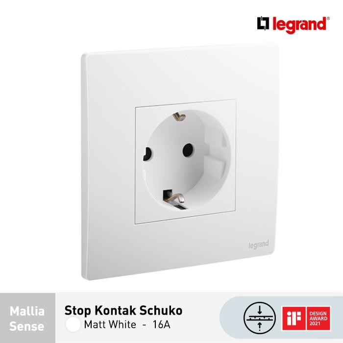Legrand Mallia Sense - ซ็อกเก็ต Schuko - 16A