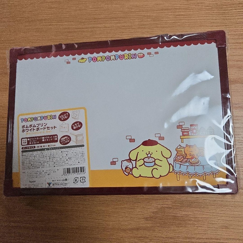 【Direct from Japan】Sanrio Pompompurin Whiteboard ราคาปกติ 1,980 เยน สินค้าใหม่ ไม่เคยใช้งาน【Japan Ex