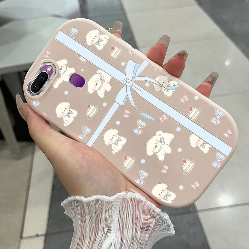 เคสโทรศัพท์ HP สําหรับ OPPO F9 F9 Pro A7x Realme 2 Pro U1 กรณีใหม่! Case cover Cesing round fat Sili