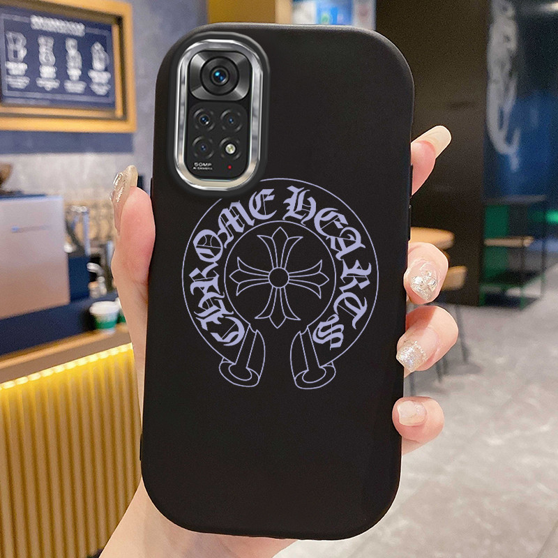 เคสสำหรับ Xiaomi Redmi Note 11 Pro Note 11s Note 11 Pro 5G เคสโทรศัพท์แบรนด์อินเทรนด์กันกระแทกกลมและอ้วน
