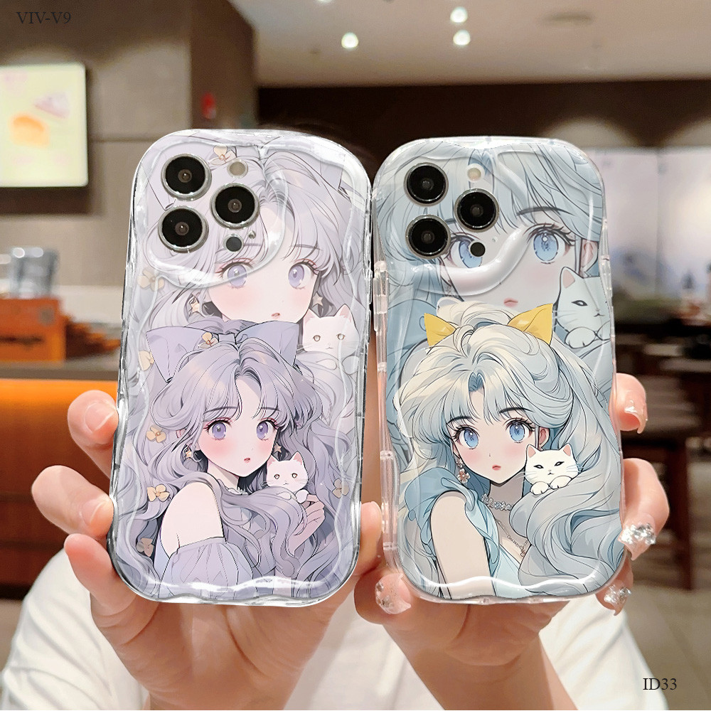 ปลอก Hp Untuk VIVO V60 V50 V40 V30 V30E V9 V29E V15 V20 V21E V21 V23 V23E V25 V25E V27E V29 S1S 5G Z