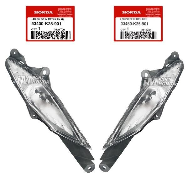 33400-K25-901 33450-K25-901 ไฟเลี้ยวหน้าขวาซ้าย Beat Fi K25 2012 - 2016