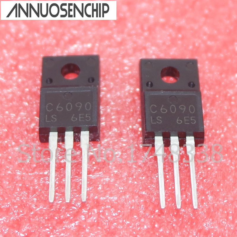 10PCS TO-220-F 10A 700V สีทีวีแนวนอน Deflection Output Applications 2SC6090 C6090 C6090LS