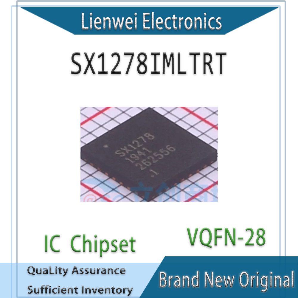 100% ใหม่ Original SX1278 SX1278IMLTRT IC Chipset VQFN-28