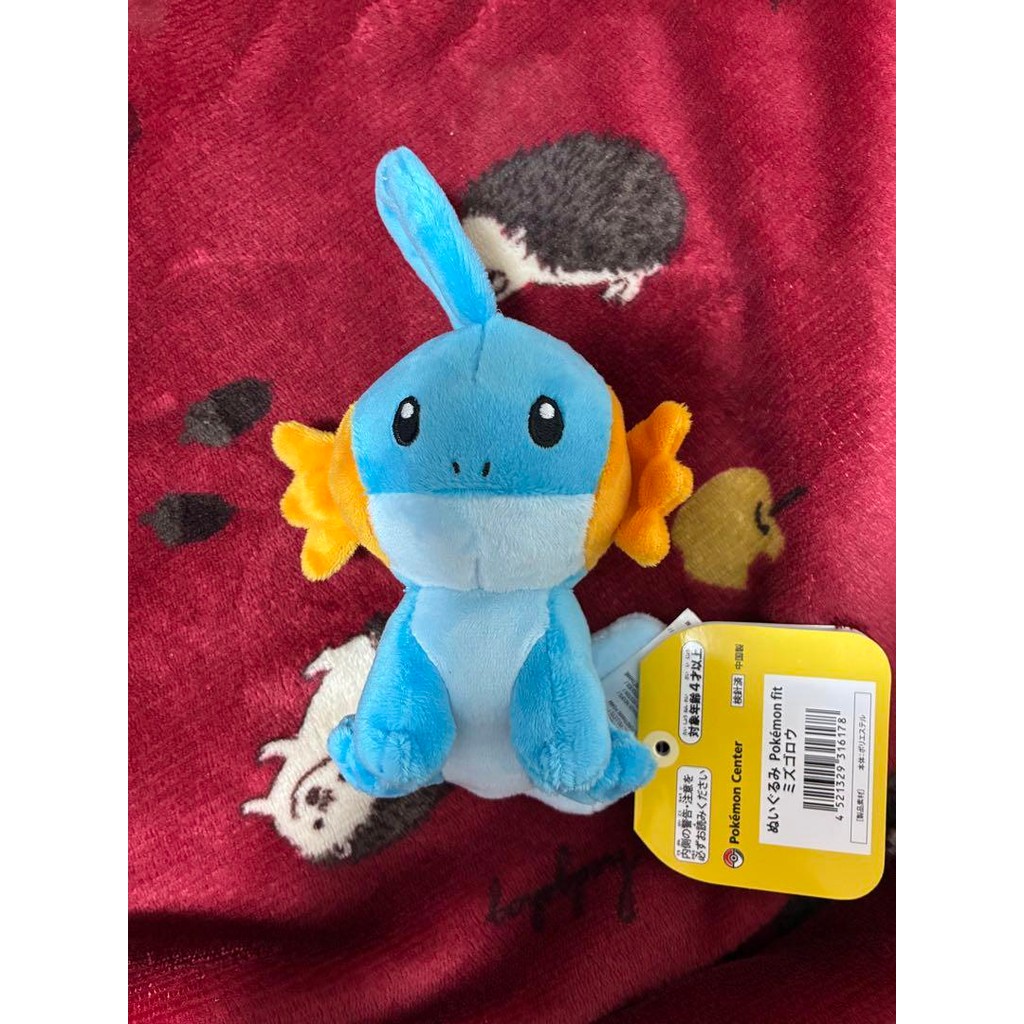 【Direct from Japan】ของเล่นตุ๊กตา Mudkip Pokemon Fit【Japan Exclusive】