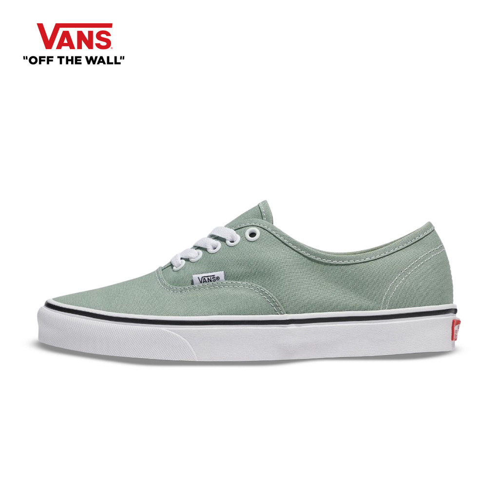 VANS AUTHENTIC - COLOR THEORY ICEBERG GREEN รองเท้าผ้าใบ แวนส์ ผู้ชาย ผู้หญิง