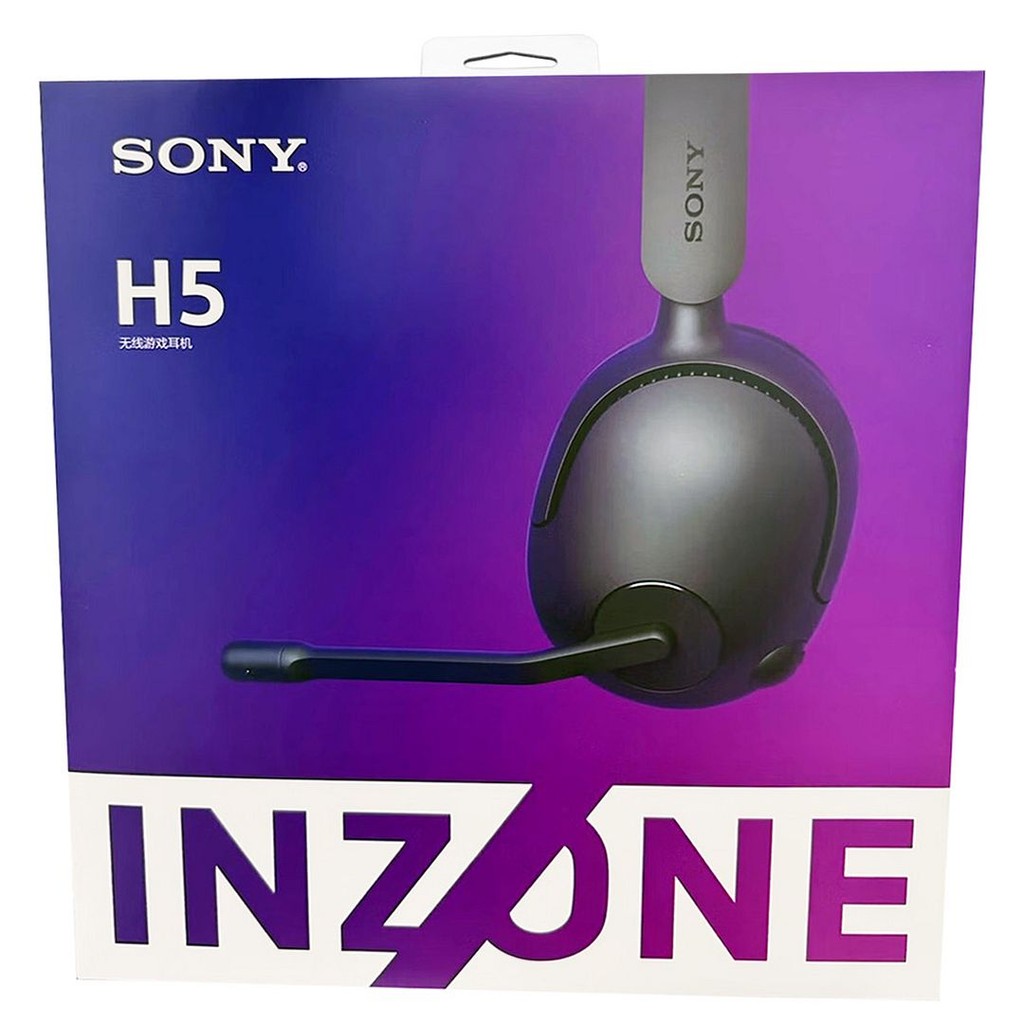 Sony INZONE H5 หูฟังเกมมิ่งไร้สาย ดำ, ขาว