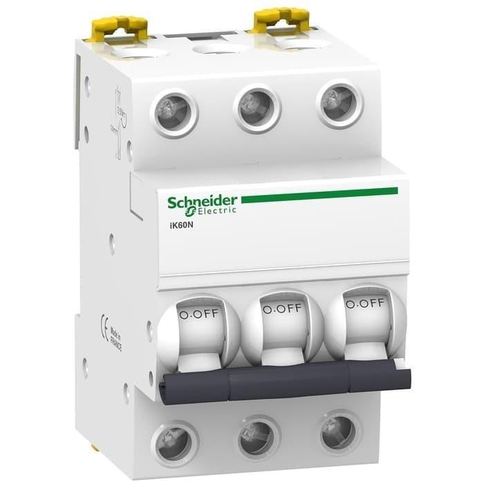 MCB Schneider IK60N 3P 25A / MCB Schneider IK60N 3 เฟส 25 Ampere 6kA