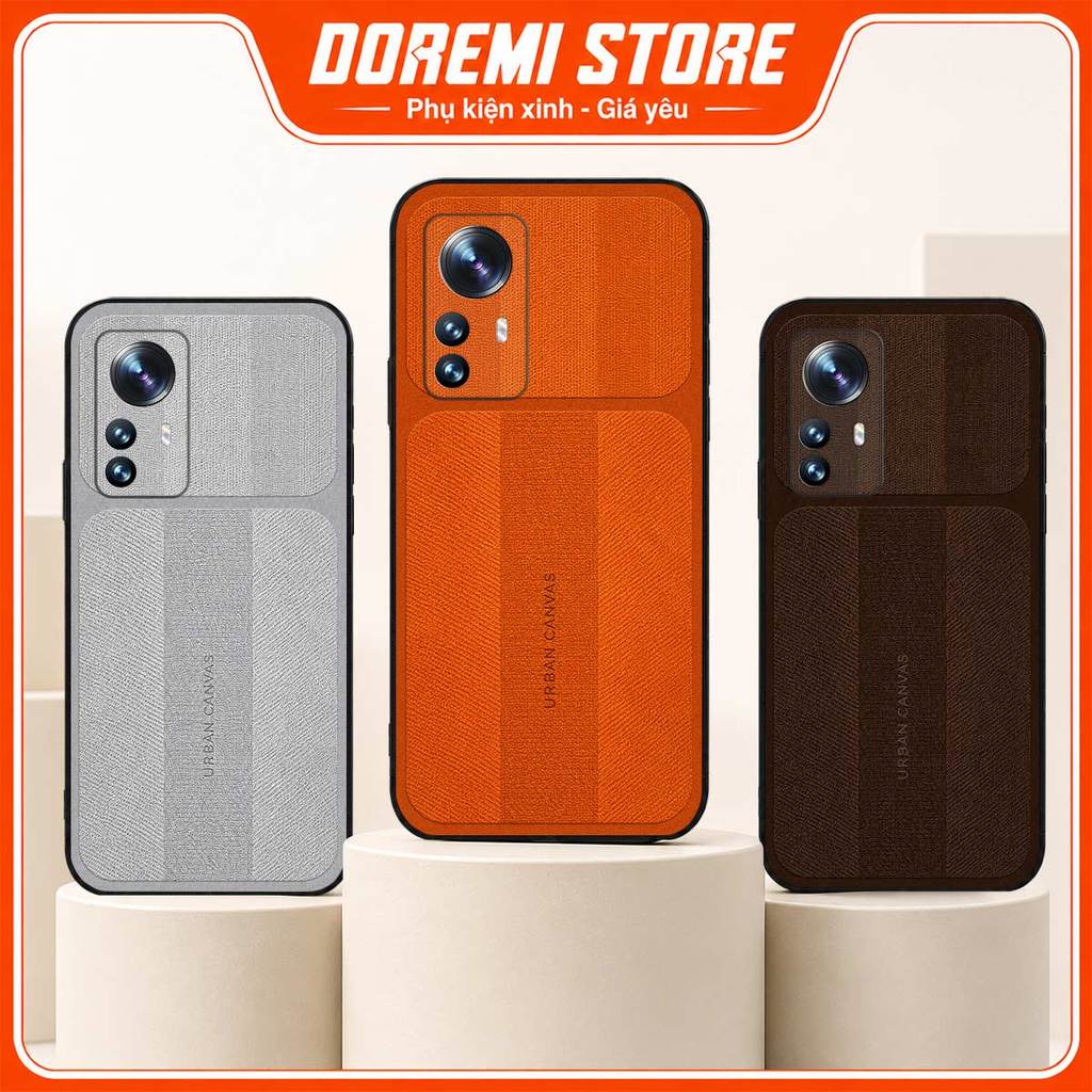 Urban Canvas style เคส Xiaomi 12 / 12T / 12X / Xiaomi 12 Pro กันกล้อง