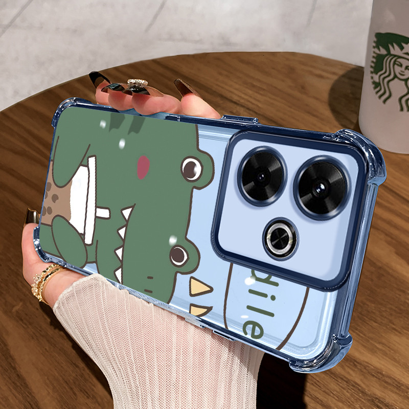 HPเคสโทรศัพท์สําหรับXiaomi Redmi 13 4G 13 5G 13Cหมายเหตุ13R 5G POCO M6 4G POCO M6 Plus 5Gกรณีซิลิโคน