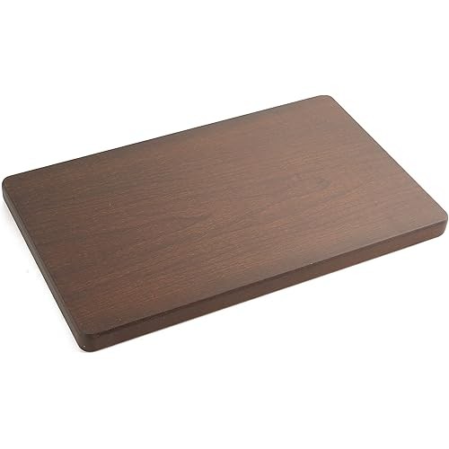 [Direct from JP] BOUMBI Thermowood Carbonized Maple Wood Cutting Board (39.5x23x2cm, Medium)