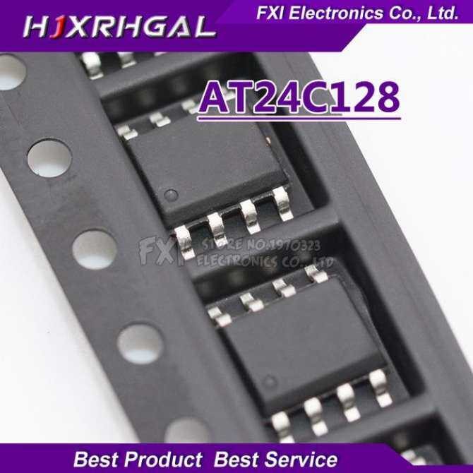 10 ชิ้น AT24C128N 24C128N 24C128 AT24N128 SOP-8 EEPROM SERIAL EEPROM 128K (16K x 8) 2WE 1.7V ใหม่เดิ