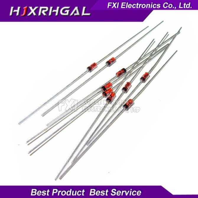 100PCS 1N4748A 1N4748 1W 22V ใหม่เดิม