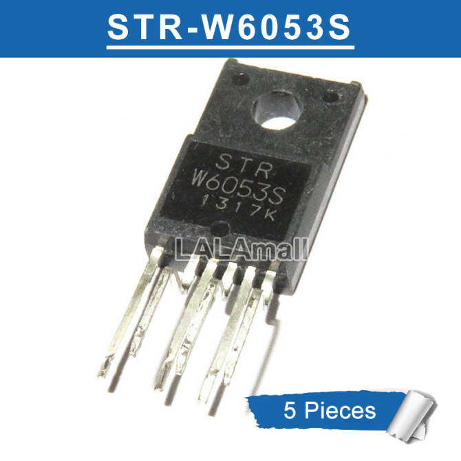 5 ชิ้น STRW6053S STR-W6053S TO220 STR-W6053 STR W6053S TO220F-6