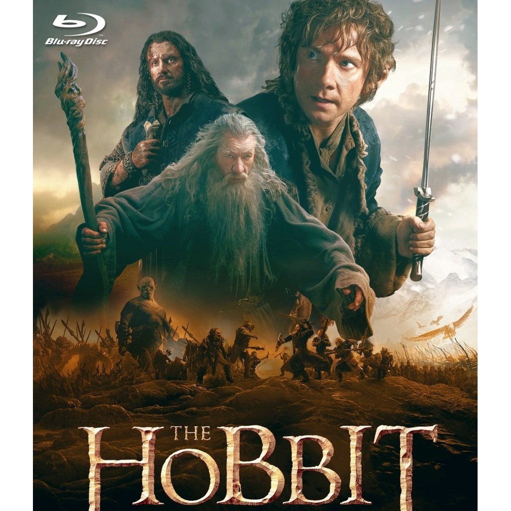 The Hobbit: The Battle of the Five Armies (2014) บลูเรย์ Blu-ray ⭐7.3/10 Ian McKellen