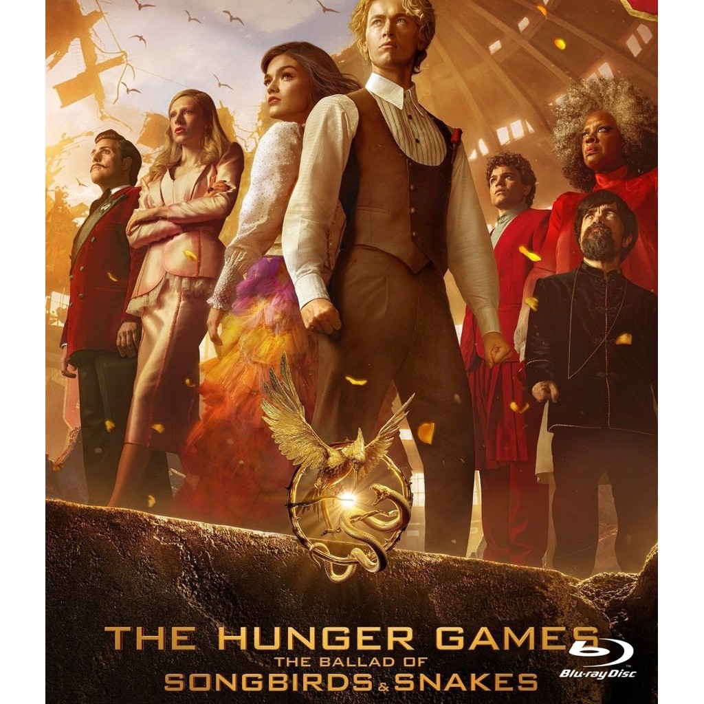 The Hunger Games The Ballad of Songbirds & Snakes (2023) บลูเรย์ Blu-ray ⭐7.0/10 Tom Blyth