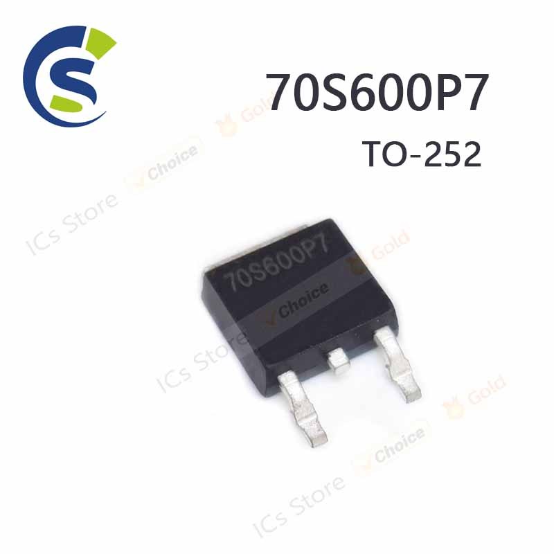 10 ชิ้น 100% ใหม่ 70S600P7 IPD70R600P7S TO-252 ชิปเซ็ต