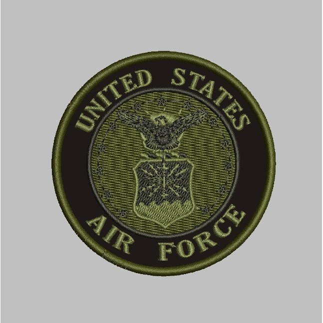 HD-R04 UNITED STATES AIR FORCE US ARMY โลโก้ PATCH EMBROIDERED อุปกรณ์เสริม BET/EMBLEM