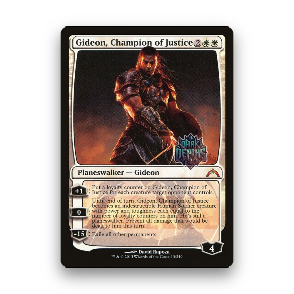 [MTG] Gideon, Champion of Justice (#13) [GTC] [WHITE] [MYTHIC] | Magic the Gathering