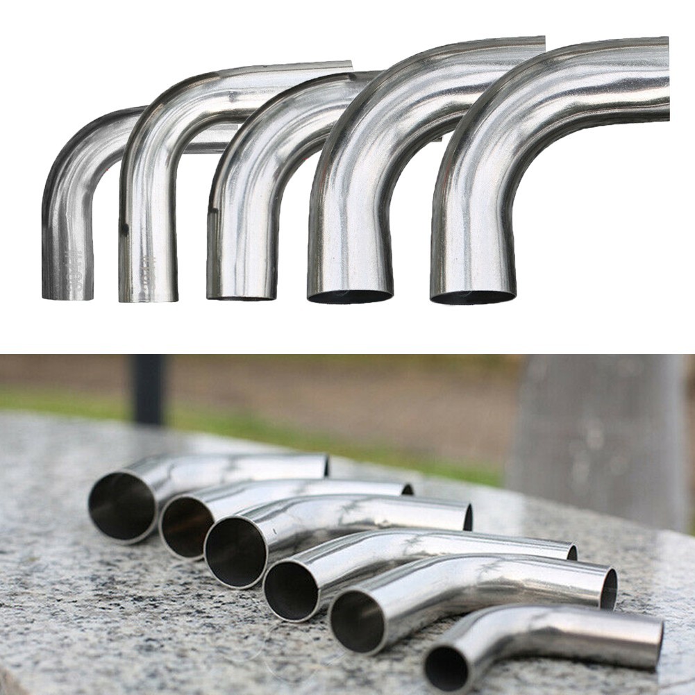 BUBL พร้อมสต็อก ข้องอสแตนเลส 90 องศา Mandrel Bend 90° ท่อขัดเงาท่อ DIY ใหม่