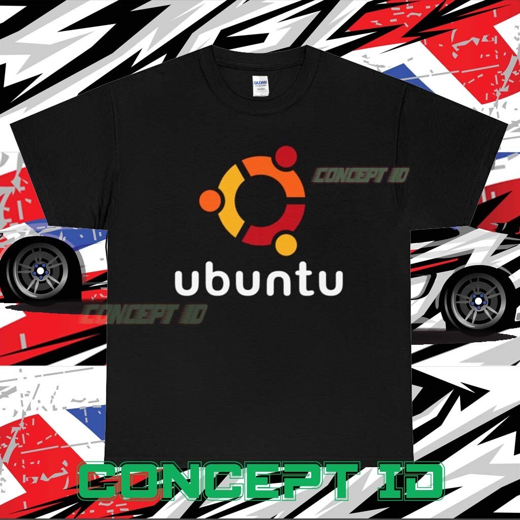 2025 เสื้อยืดโลโก้ Ubuntu Linux ใหม่ตลก
