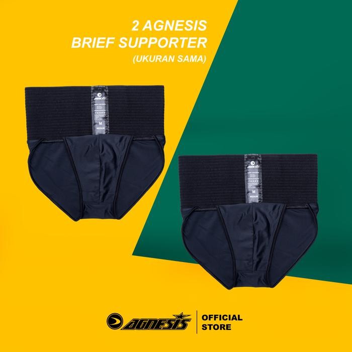 Choice - Bundling - 2 (Two) Agnesis Brief Supporter / กางเกงกีฬา / ไส้เลื่อน
