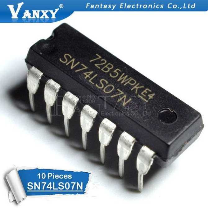 10pcs SN74LS07N DIP14 SN74LS07 DIP 74LS07N 74LS07 DIP-14 ใหม่และต้นฉบับ IC