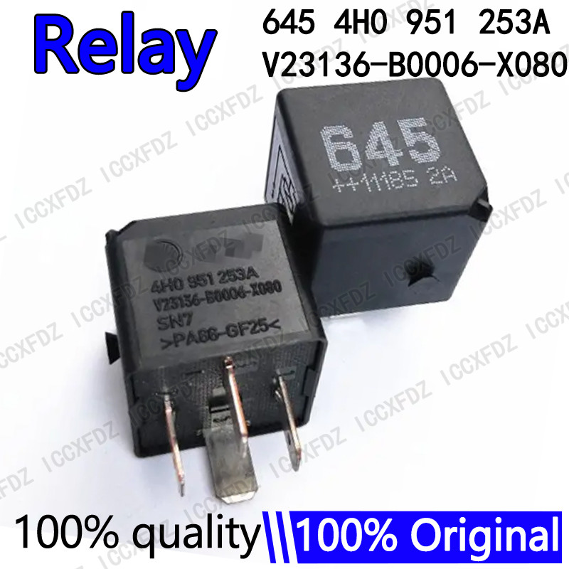 1 ชิ้น/ล็อตใหม่ 645 4H0 951 253A V23136-B0006-X080 รีเลย์