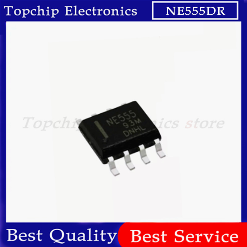 10-50 ชิ้น NE555DR NE555 SOP8 SOP NE555DT SMD