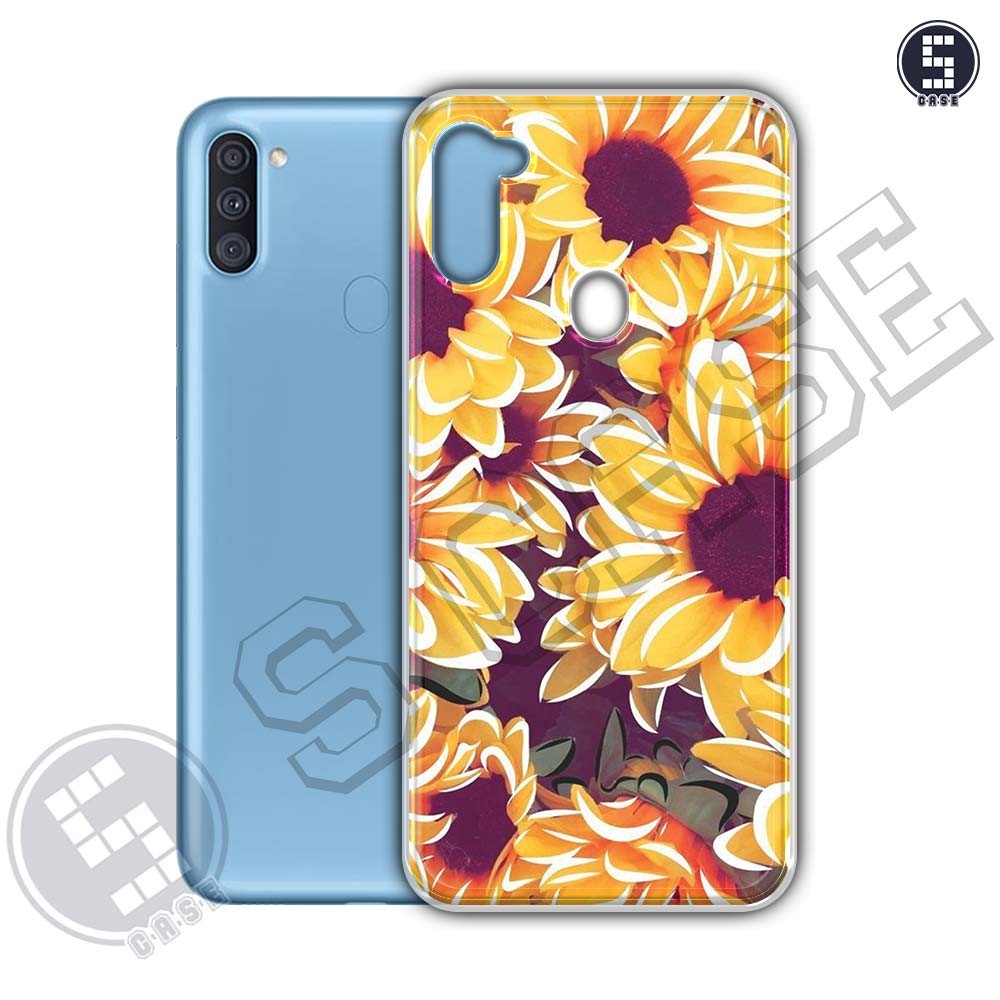 เคสสําหรับ Samsung A11, M11 หลายรุ่น SLC09 Flower Art
