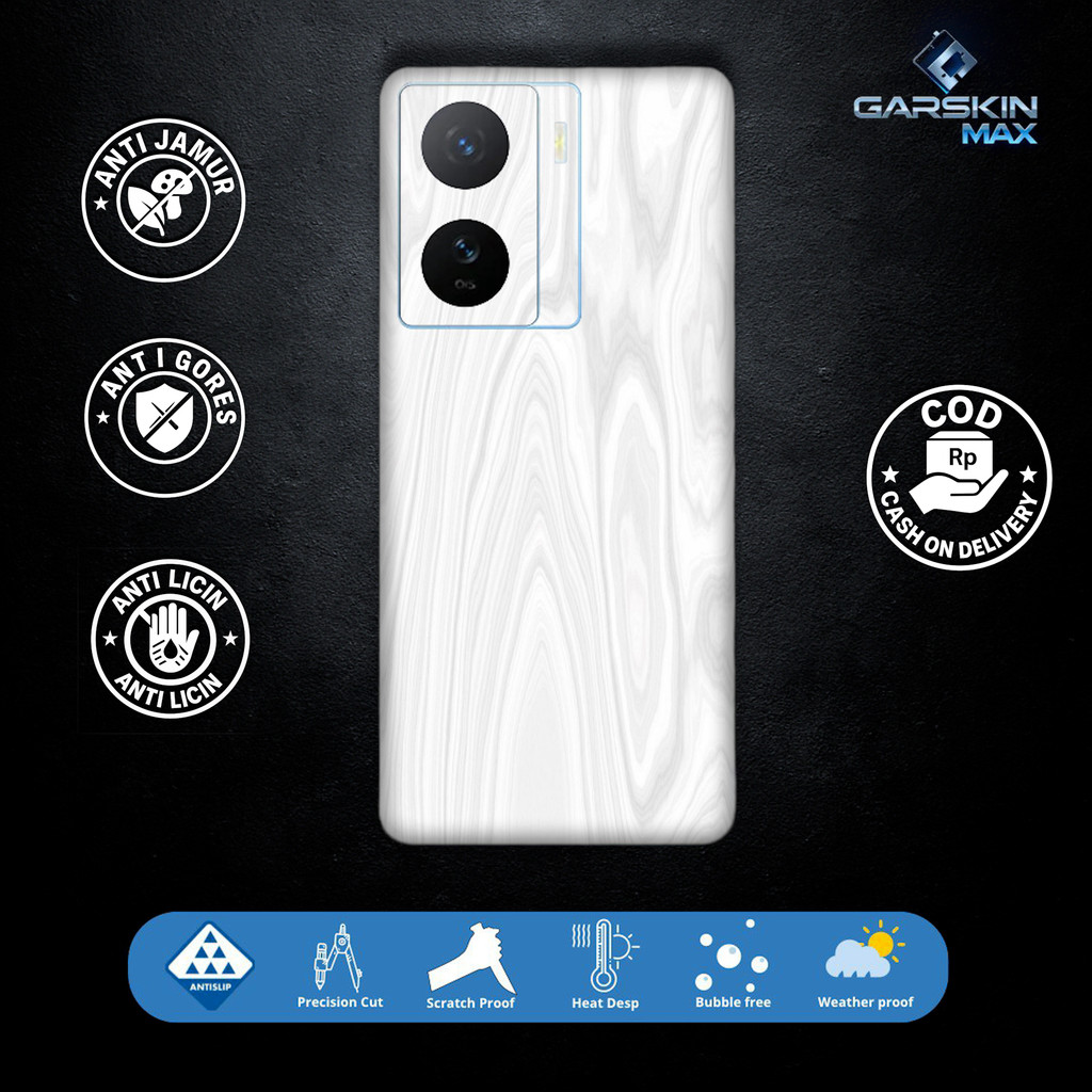 Garskin Skin Iqoo Z7X Wood series Fullbody / Backonly | กันรอย | สามารถนํากลับมาใช้ใหม่ได้ | รหัส ec