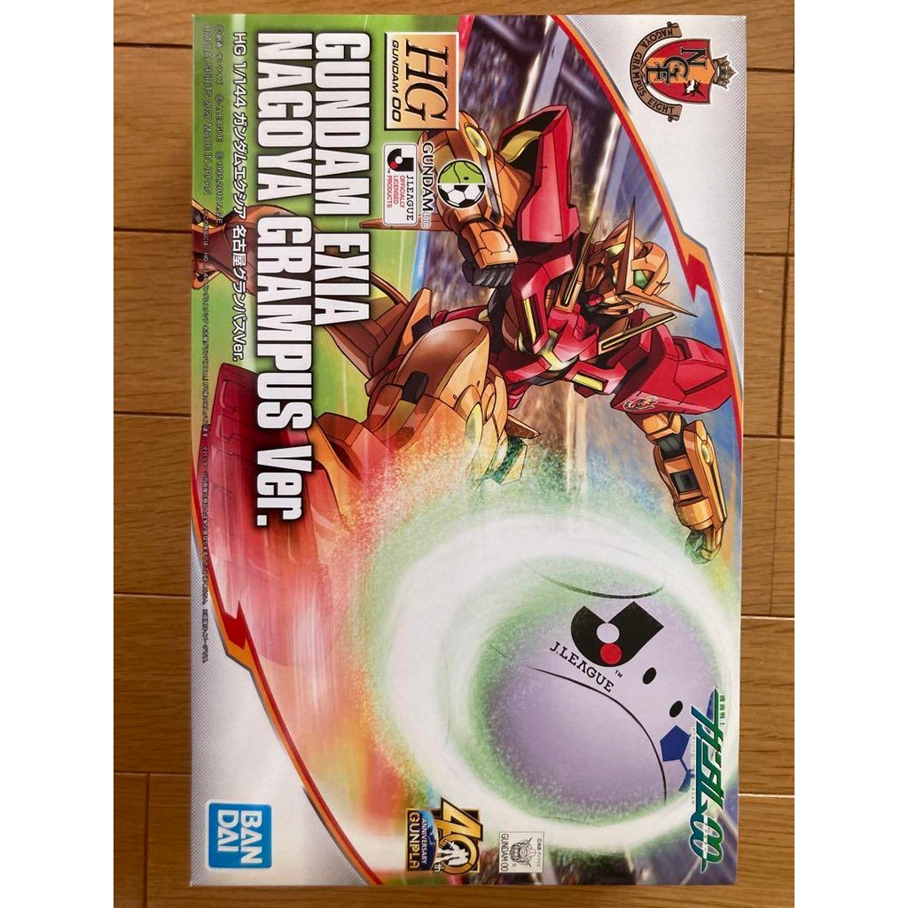 【Direct from Japan】กันพลา J.League Collaboration Nagoya Grampus ver. HG 1/144 Exia【Japan Exclusive】