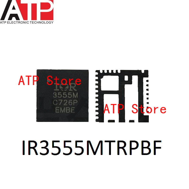 10PCS 100% ใหม่ Original IR3555MTRPBF 3555M PQFN30 IR3555M ชิป IC GATE DRIVER 60A 30PQFN