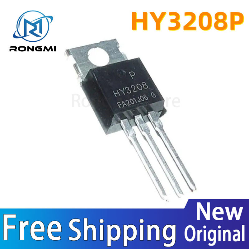 10PCS 100% ใหม่เดิม HY3208 HY3208P TO-220 Field effect MOS หลอด 80V 120A