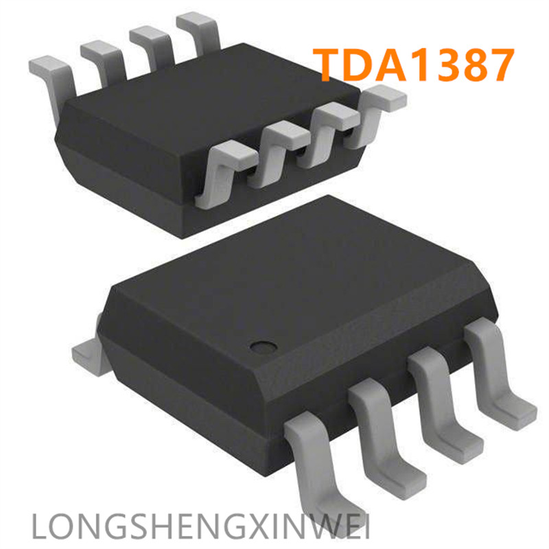 SHDJ-1PCS Stick TDA1387 A1387 สเตอริโอเครื่องขยายเสียงสอบเทียบ SOP8 Original Spot