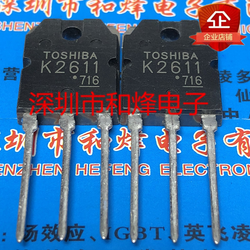 2PCS Original K2611 2SK2611 现货 TO-3P 900V 9A