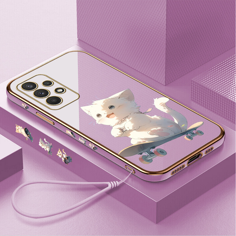 HP เข้ากันได้กับ Samsung Galaxy A32 M32 5G Softcase Case A62104