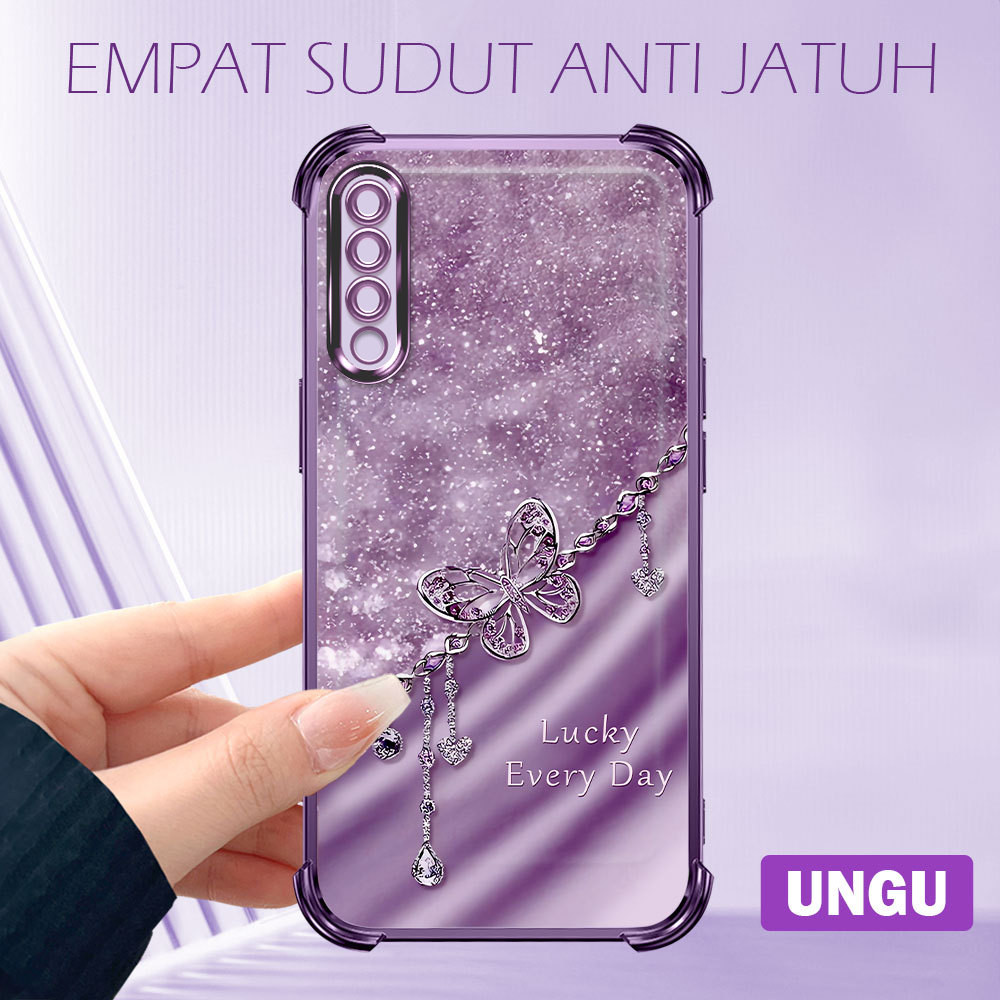 HP LOKAL เข้ากันได้กับ Samsung Galaxy A50 A50S A30S หุ้นท้องถิ่น Softcase เคสโทรศัพท์นุ่มสี่มุม Anti